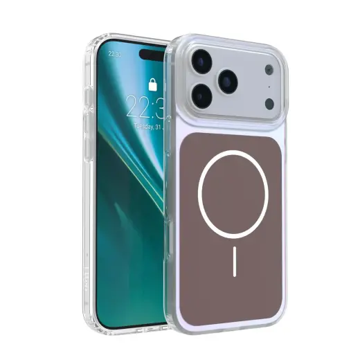 Etteri Hidden Pearl Epoxy Mag telefoni ümbris iPhone 17 Pro Max pruun