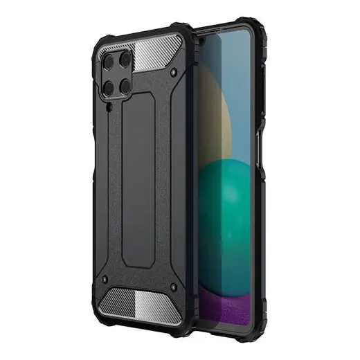 Armor telefono dėklas Samsung Galaxy A22 5G (A226) juodas