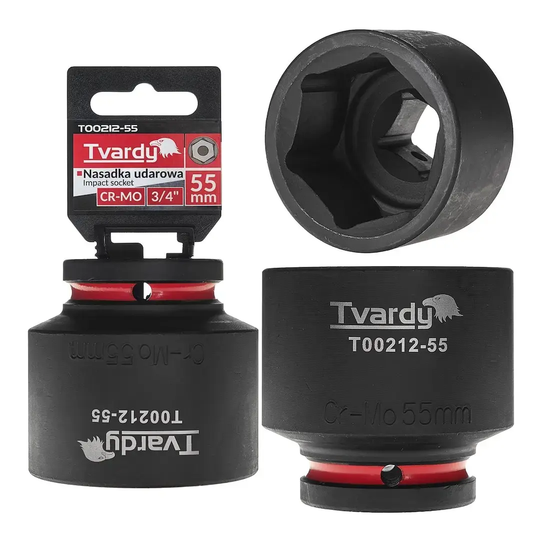 Lööbpadrun 3/4" 6PT 55mm CR-MO