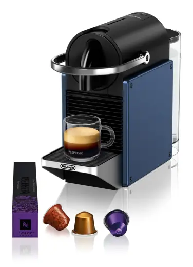 Капсульная кофемашина De'Longhi Nespresso Pixie EN127.BL синий