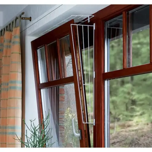 Aizsardzības restes logiem, sānu daļai - Trixie Protective grille for windows, side panel, 62 × 16,8 cm, 1 gab