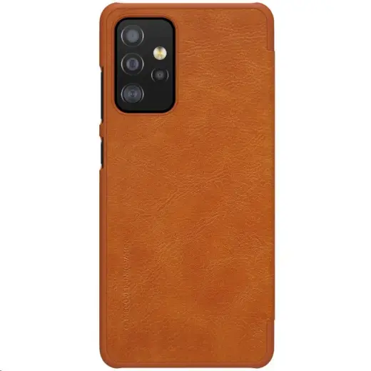 Nillkin Qin Book Case for Samsung Galaxy A52|A52 5G|A52s 5G Brown