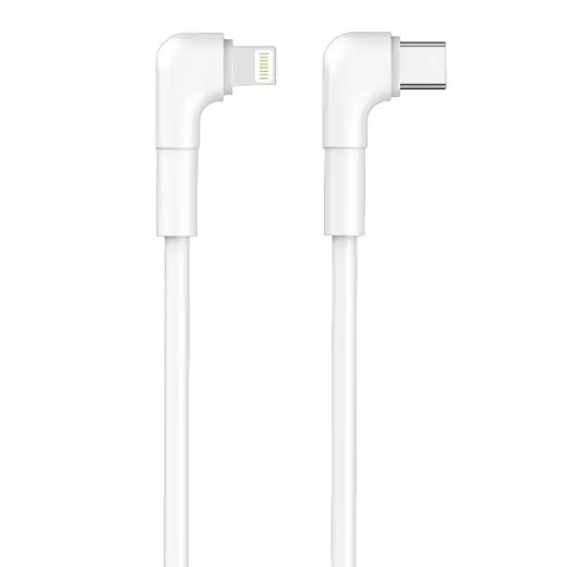 Maxlife MXUC-09 datu pārraides un uzlādes vads | USB-C uz Lightning | 27W | 1m | balts