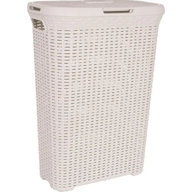 Veļas kaste Style 40L 44,8x26,5x61,5cm krēmkrāsā
