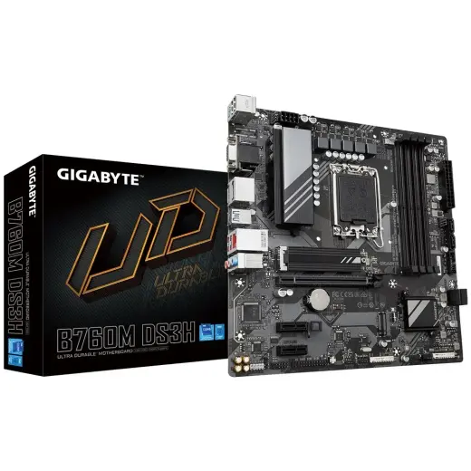 Motherboard B760M DS3H s1700 4DDR5 HDMI|DP|DSUB mATX 