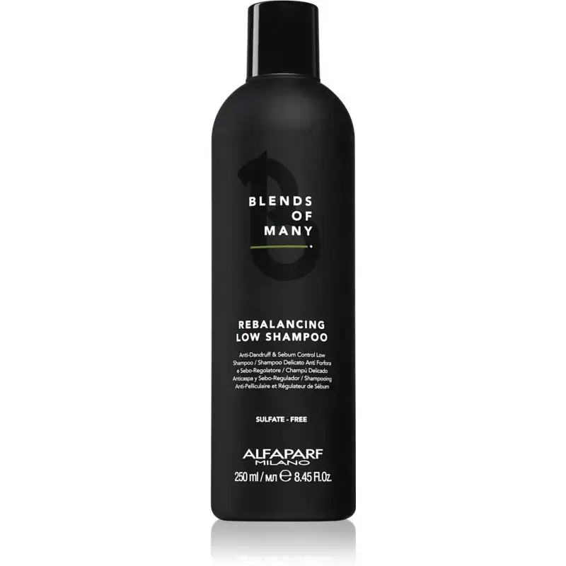 Alfaparf Blends of Many Rebalancing Low Shampoo 250ml - Gentle Anti-Dandruff Shampoo