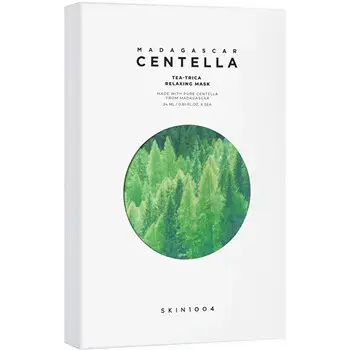 SKIN1004 Tea-Trica Relaxing Mask Set - Sada zklidňujících pleťových masek 24ml