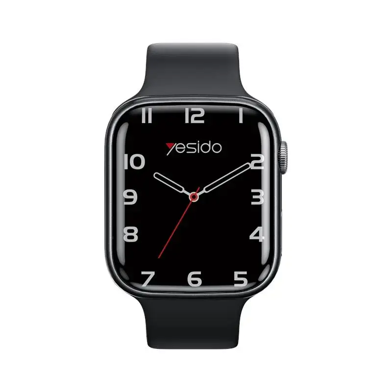 YESIDO IO23 SMARTWATCH BT5.0+ NFC 200mAh IPX4 ( WITH 2 STRAPS) BLACK