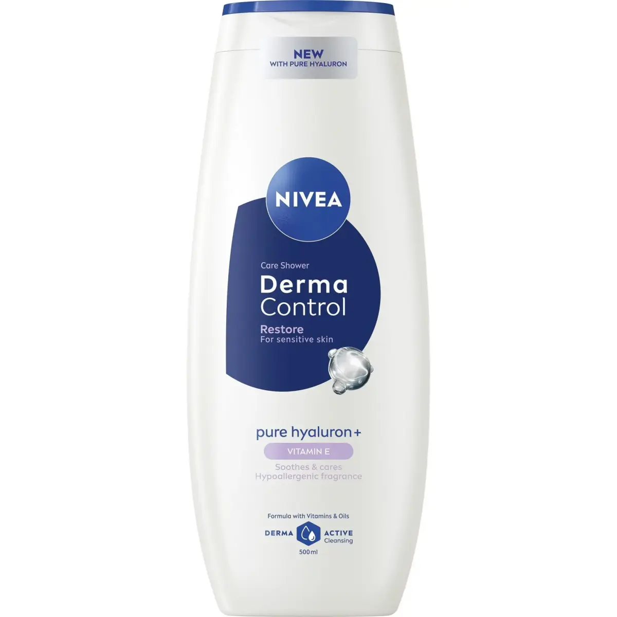 NIVEA, Gel Doccia, Derma Control Restore Shower Gel 500ml (500ml)