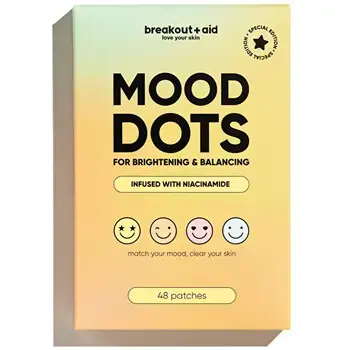 Breakout+aid Mood Dots - Acne treatment patches with niacinamide (48 pcs)