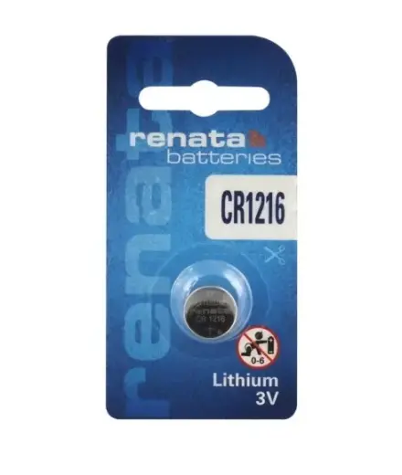 Renata 1216 Litija 3V Baterija