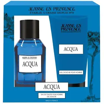 Jeanne En Provence Acqua Dárková sada EDT 100 ml a sprchový gel 150 ml