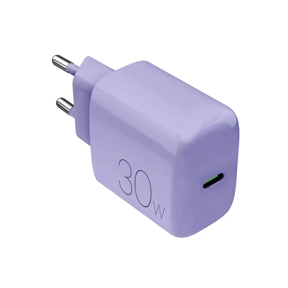 Puro Pro Lite tīkla lādētājs | 30W | PD | USB-C | violets