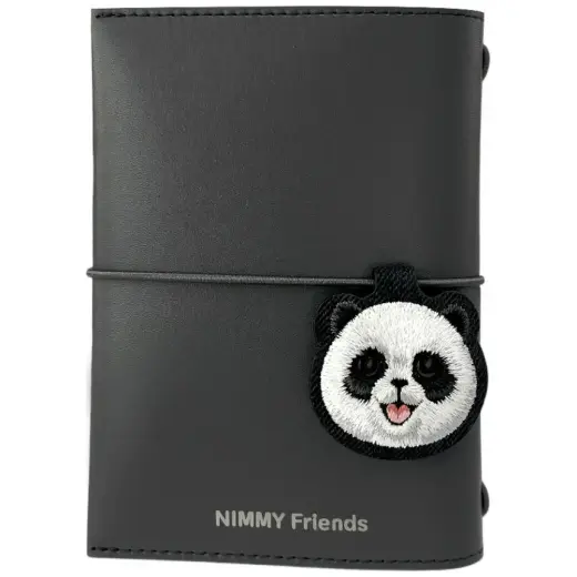 Notebook + pen Set 2-in-1 Nimmy New Big-Eye Cute Pets 2.0 Panda black