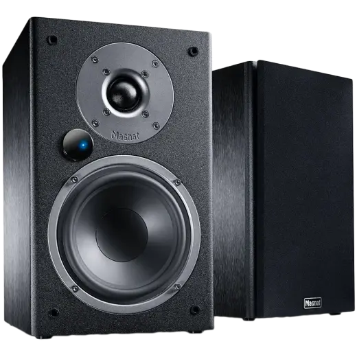 Magnat Monitor Ref. 2A Bookshelf Powered speakers, Black, Pair