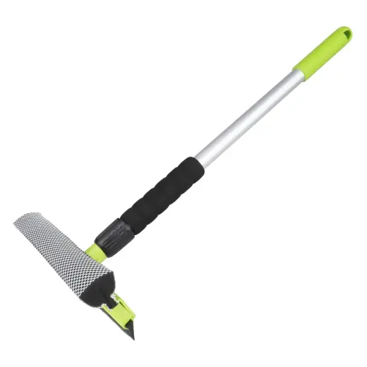 Aluminium Window squeegee cleaner 25,4cm head 55/80cm AMIO-03856