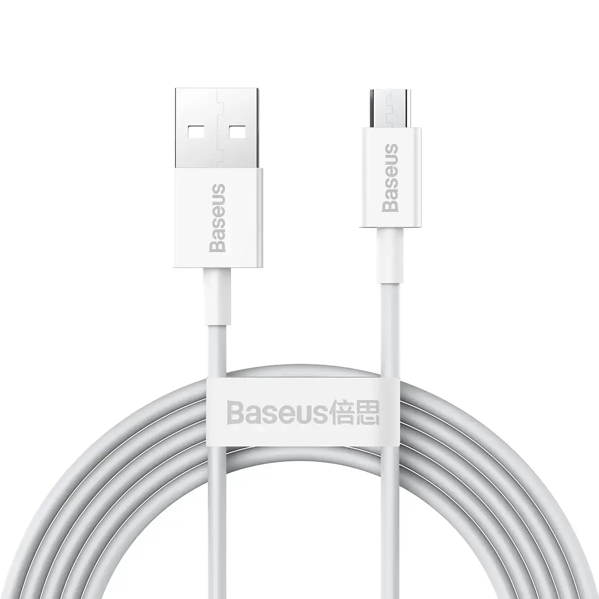 Baseus Superior data transfer and charging cable | USB-A to Micro USB | 10W | 2m | white