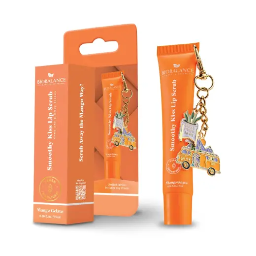 Bio Balance, Mango Gelato, Exfoliating, Lip Balm, 15 ml
