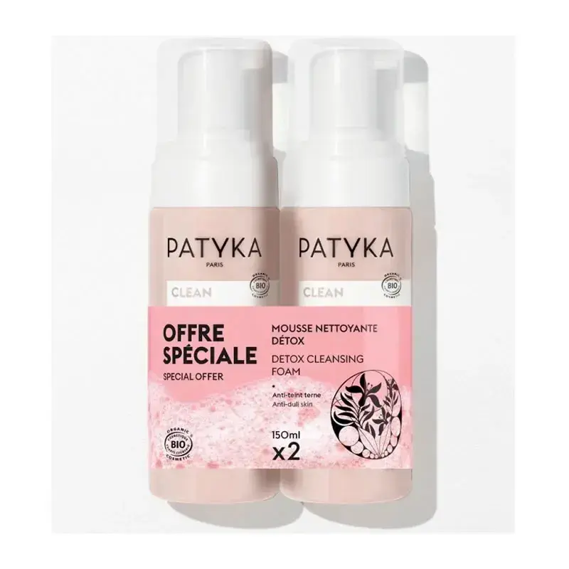 PATYKA Duo Detox Cleansing Mousse 2x 150ml