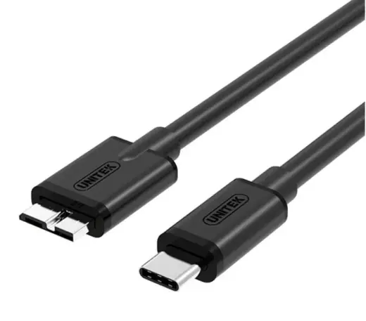 Cable usb typ-c to micro USB3.0; 1m; Y-C475BK