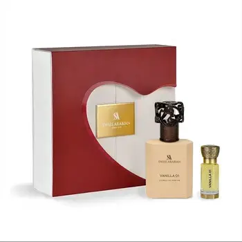 Swiss Arabian Vanilla 01 Dárková sada Extrait de Parfum 50 ml a parfumed oil 12 ml 50ml