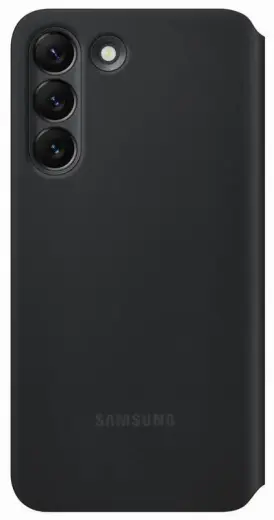 EF-ZS901CBE Samsung Clear View Cover for Galaxy S22 Black