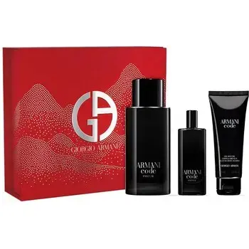 Code Perfume Gift Set Perfume 125 ml, Shower Gel 75 ml, and Perfume 15 ml.