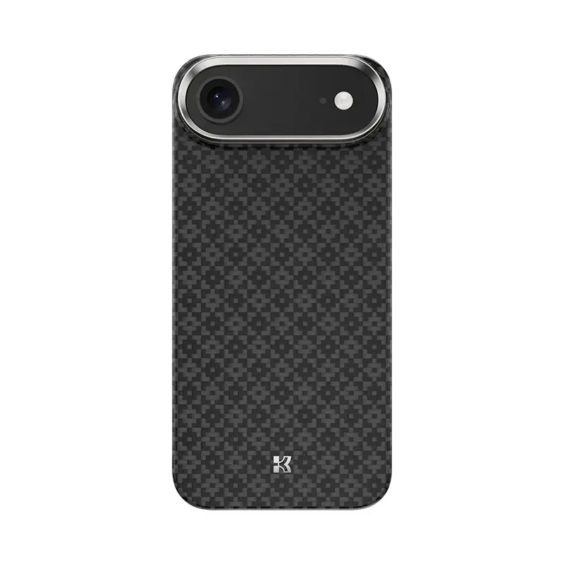 Benks Magnetic Armor Air Armor Grid Kevlar maciņš telefonam iPhone 17 Air melns