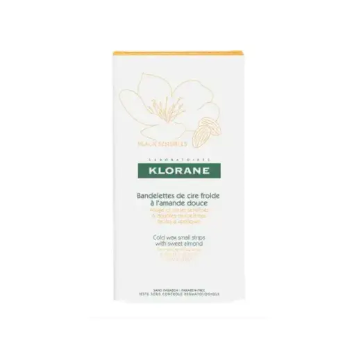 Klorane Hair Removal Cold Wax Strips Face