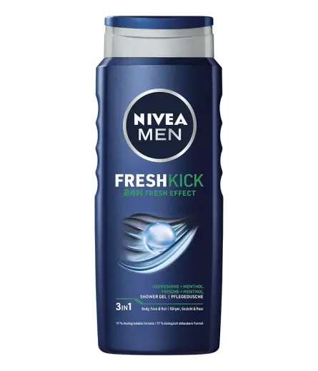 Dušas želeja Nivea Men Fresh Kick 500ml