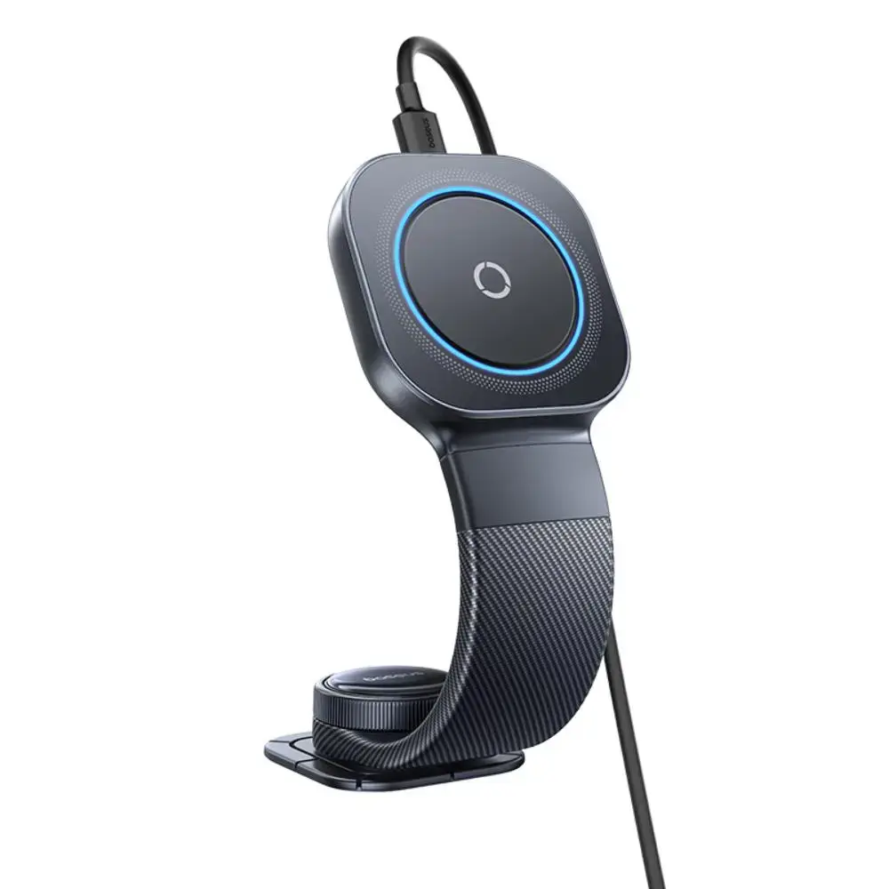 Baseus PrimeTrip C03Pro Magnetic Wireless Car Charger Mount (Stick-On Type) Black