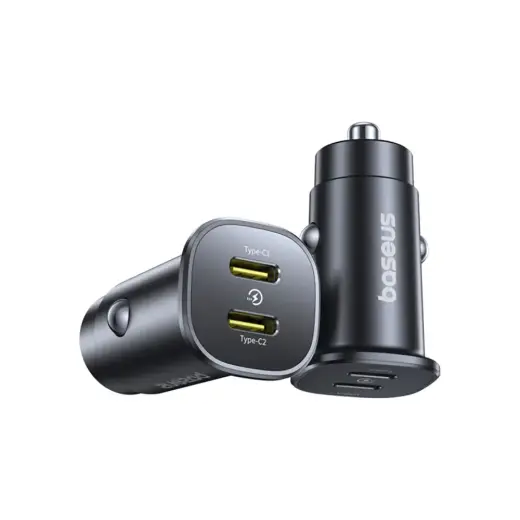Baseus GoTrip autolaadija | 30W | USB-C | must