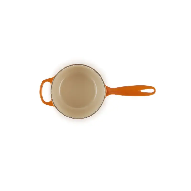Čuguna mērces katliņš Ø16cm / 1,5L oranžs