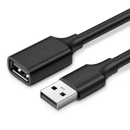 USB 2.0 extension cable UGREEN US103, 5m (black)