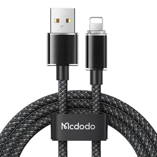 Mcdodo CA-3640 data transfer and charging cable | USB-A to Lightning | 15W | 1.2m | black