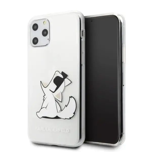 Karl Lagerfeld KLHCN58CFNRC iPhone 11Pro hardcase transparent Choupette Fun