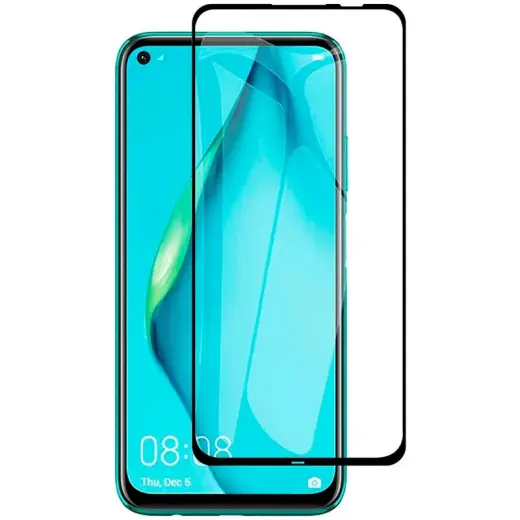 Fusion Full Glue 5D Tempered Glass Защитное стекло для экрана Huawei P Smart Pro | Honor Y9s Черное