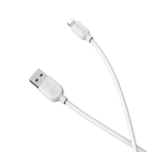 Borofone MD818 data transfer and charging cable | USB-A to Lightning | 12W | 1m | white