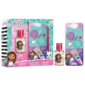 Dětské parfémy Gabby´s Dolls House Dárková sada EDT 30 ml, lesk na rty a oční stíny