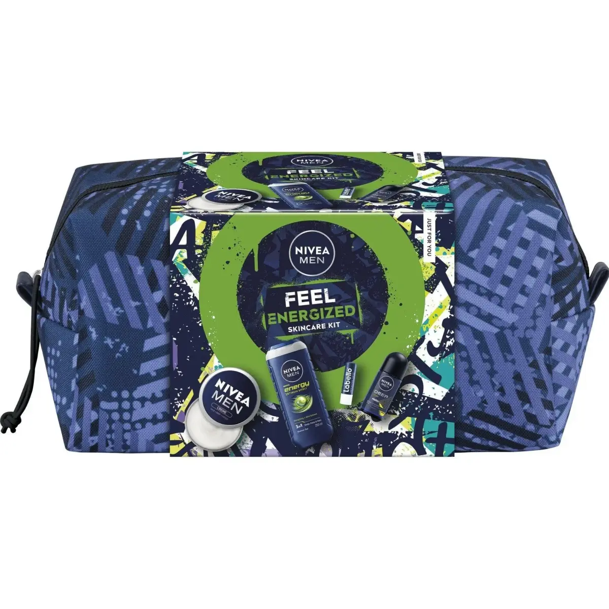 NIVEA, Set Regalo Bellezza, Behind the Deep Sport Geschenkset Für Herren (Set per La Cura Del Corpo)