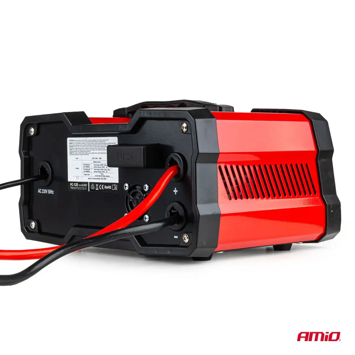 Battery charger 12A 12/24V  with jump starter 12V 75 A