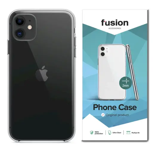 Fusion Ultra Clear Series 2 mm Silicone Case For Xiaomi Redmi 9A Transparent (EU Blister)