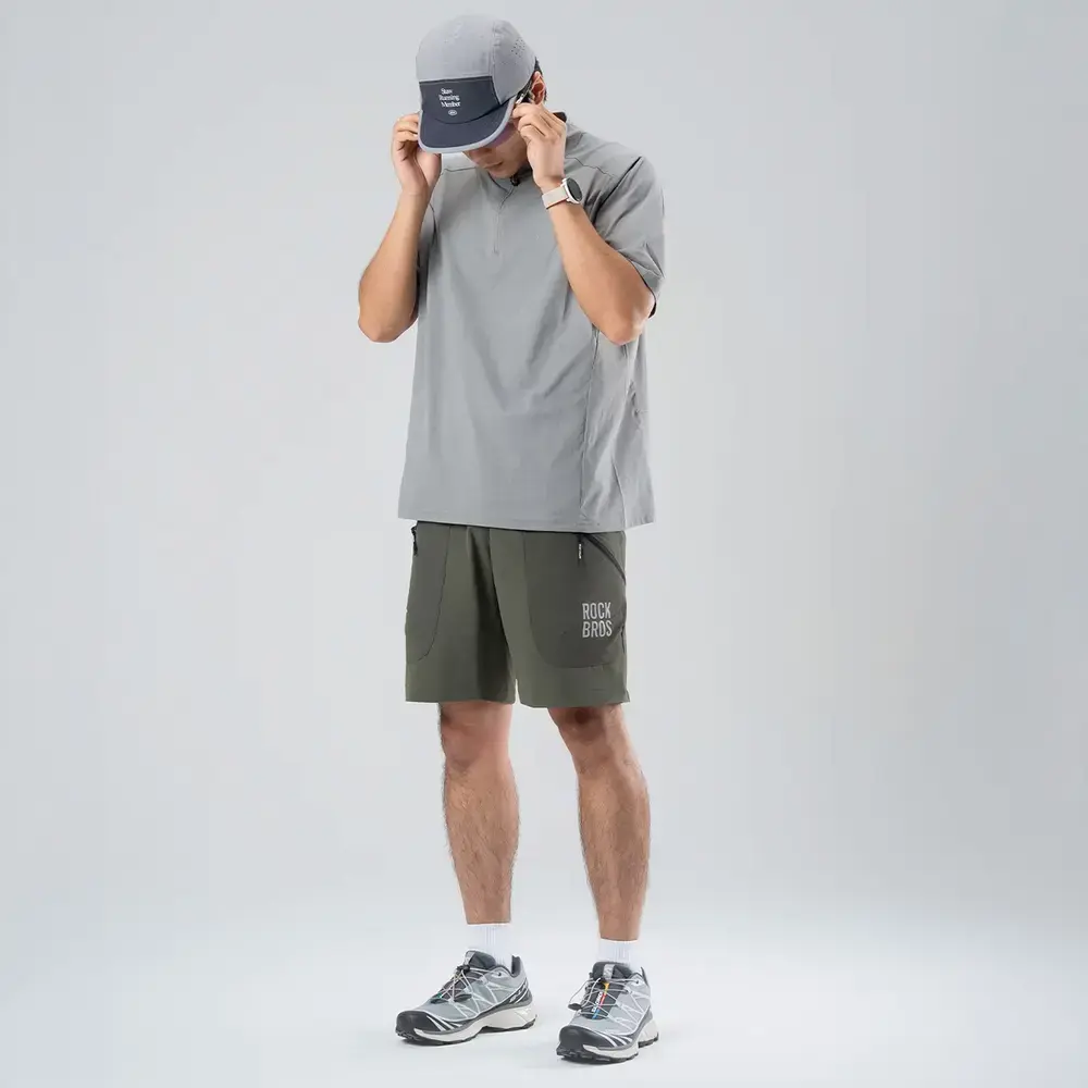 Rockbros YDDK015 shorts with belt size L - green