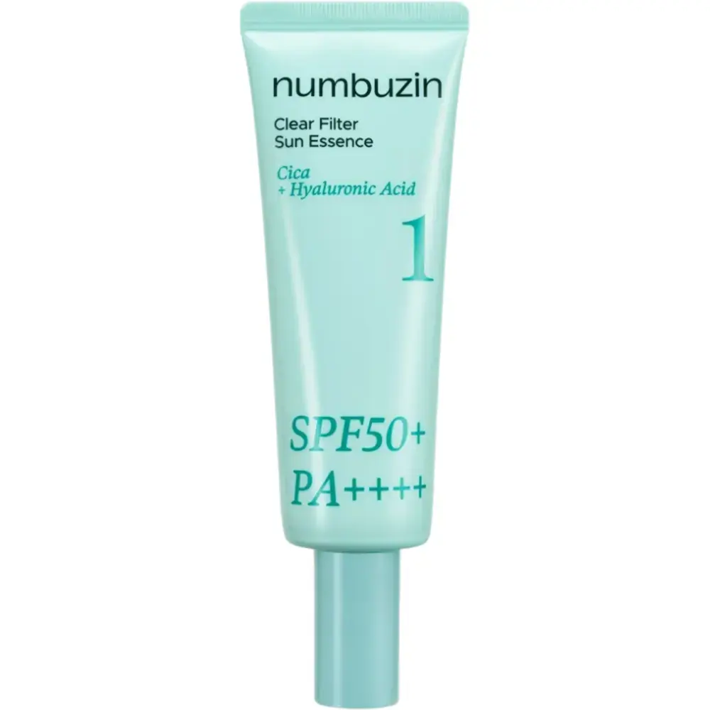 Numbuzin, No.1 Clear Filter Sun Essence, Hydrating & Protecting, Sunscreen Cream, For Face, SPF 50 PA++++, 50 ml