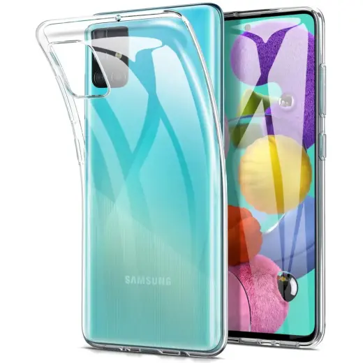 Reals Case ultra 1 mm silicone case for Samsung A515 Galaxy A51 transparent
