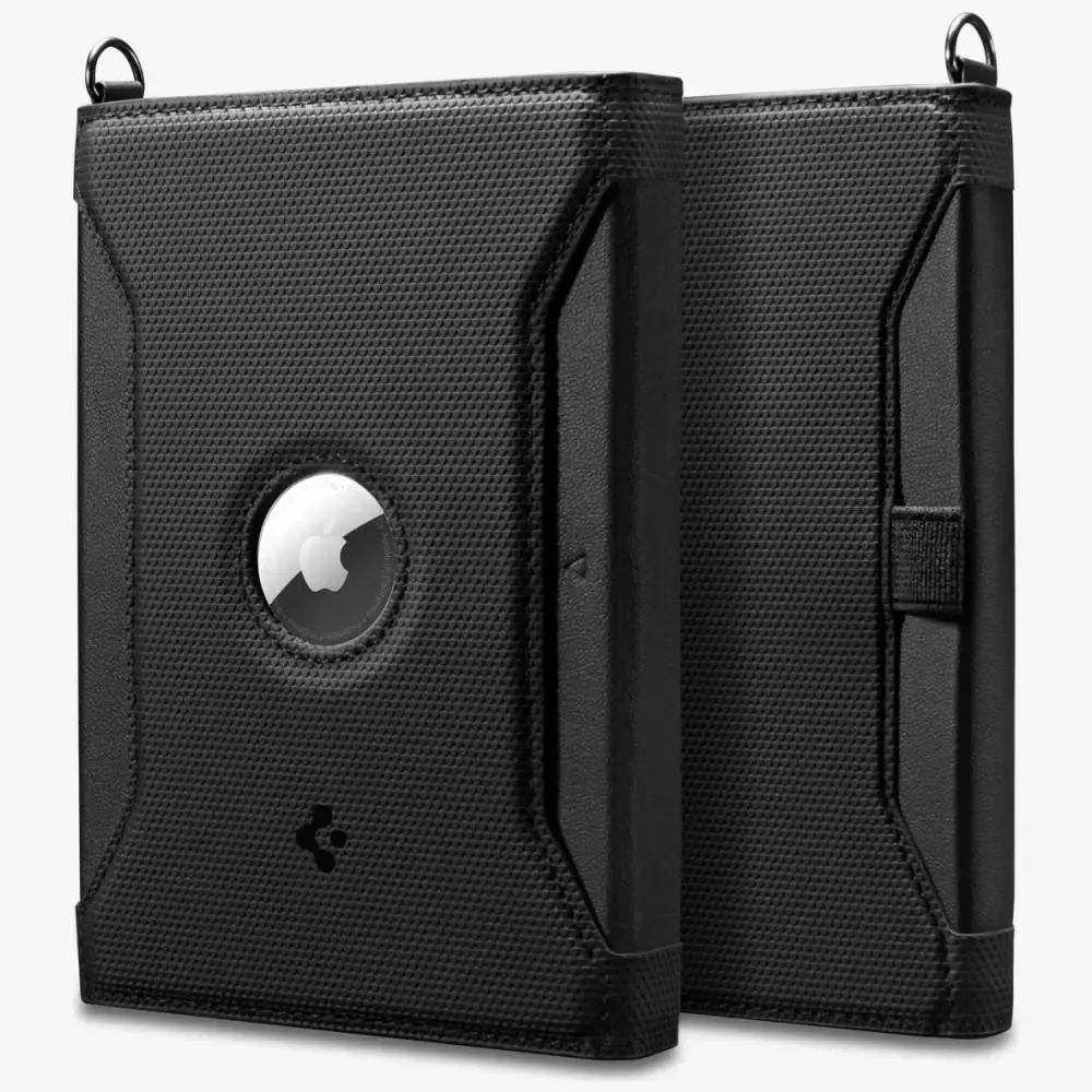 Spigen Passport Holder with AirTag black