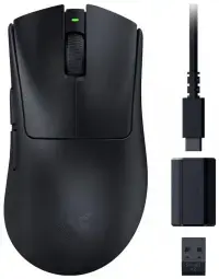 Razer Mouse DeathAdder V3 HyperSpeed black Schwarz Soft-Touch SoftTouch (RZ01-05140100-R3G1) (RZ0105140100R3G1)