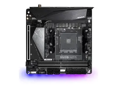 Gigabyte B550I AORUS PRO AX - 1.0 - motherboard - mini ITX - Socket AM4 - AMD B550