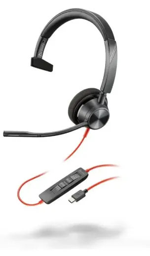 Blackwire 3310 Mono USB-C|A Headset 8X215A
