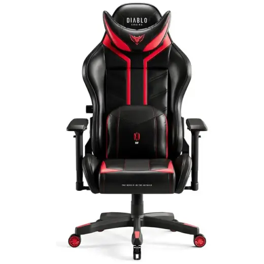 DIABLO X-RAY >normal< chair black-red